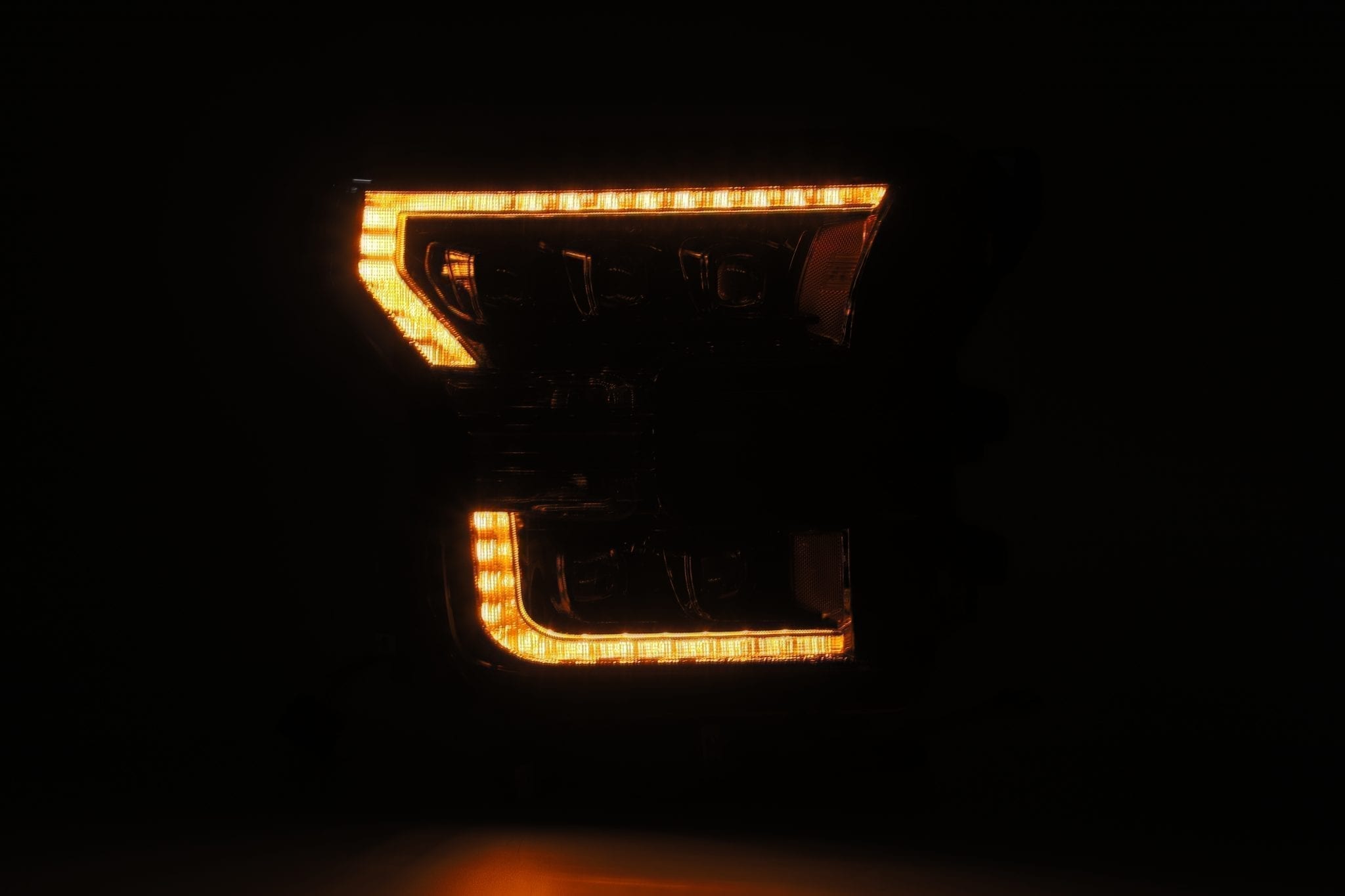 15-17 Ford F150 / 17-20 F150 Raptor NOVA-Series LED Projector Headlights Black | AlphaRex