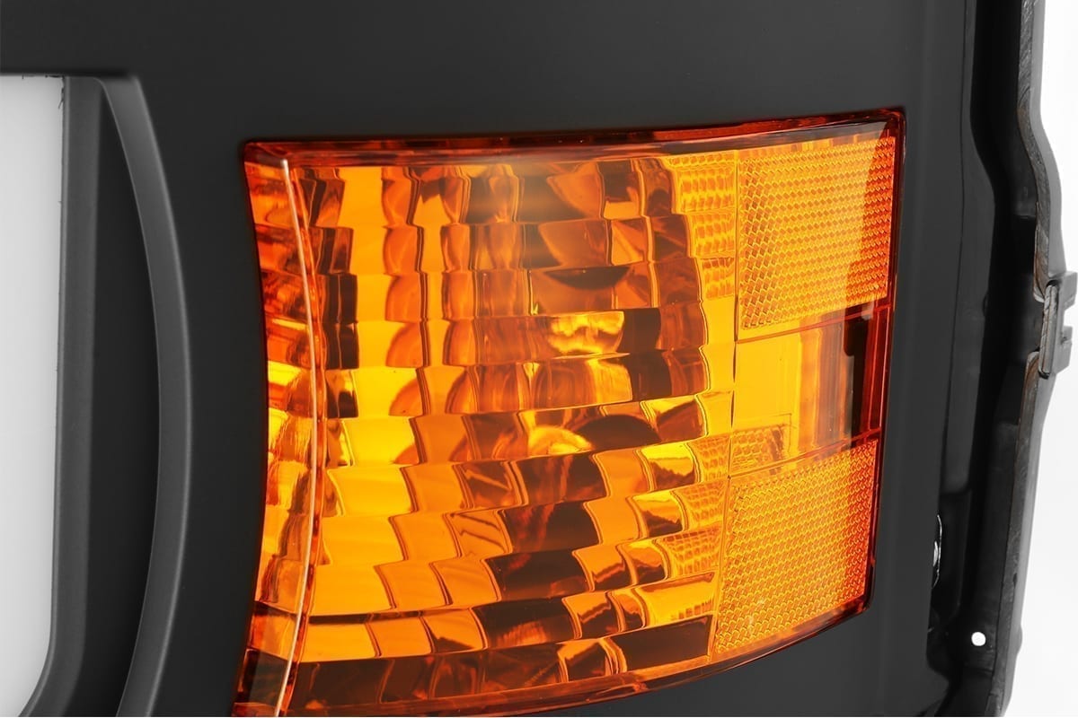 15-19 Chevrolet Silverado 2500HD/3500HD MK II NOVA-Series LED Projector Headlights Black | AlphaRex