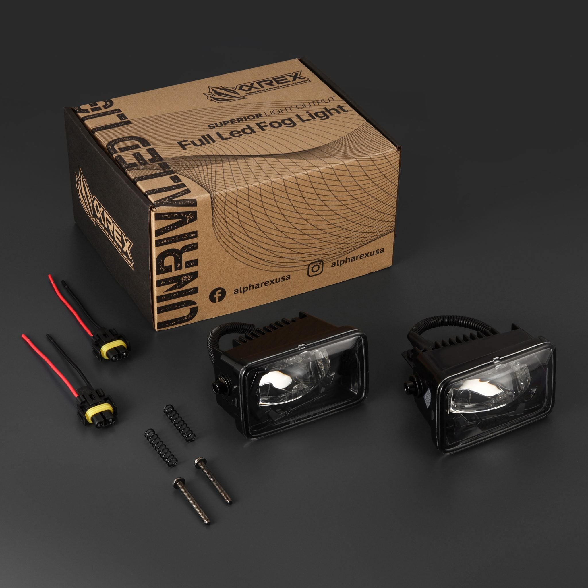 15-20 Ford F150/17-22 Super Duty DoubleTap Dual Color LED Projector Fog Lights