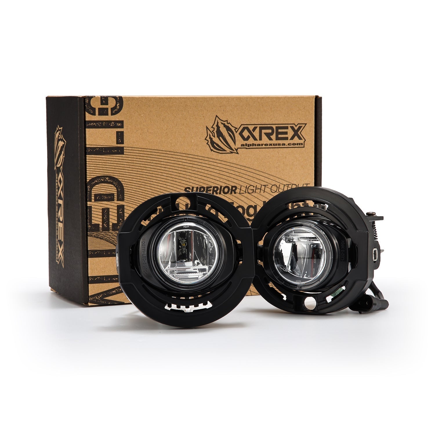 15-23 Dodge Charger LED Projector Fog Lights (White Output Only) | AlphaRex