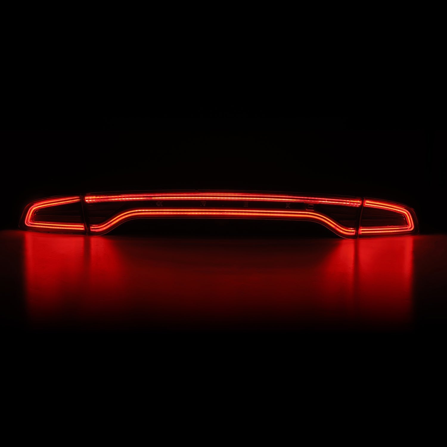 15-23 Dodge Charger MKII NOVA-Series Prismatic LED Tail Lights Chrome | AlphaRex