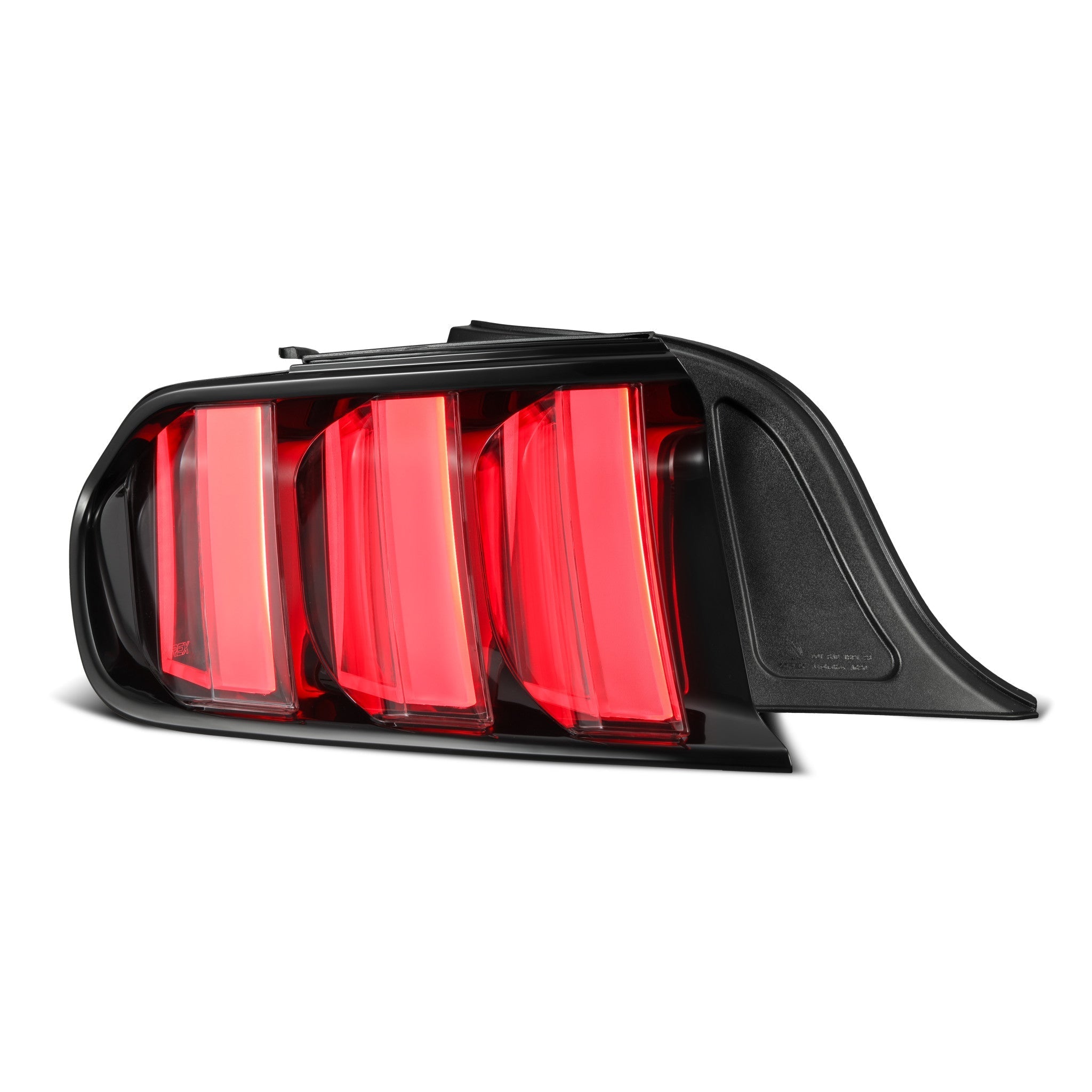 15-23 Ford Mustang NOVA-Series Prismatic LED Tail Lights Black-Clear | AlphaRex