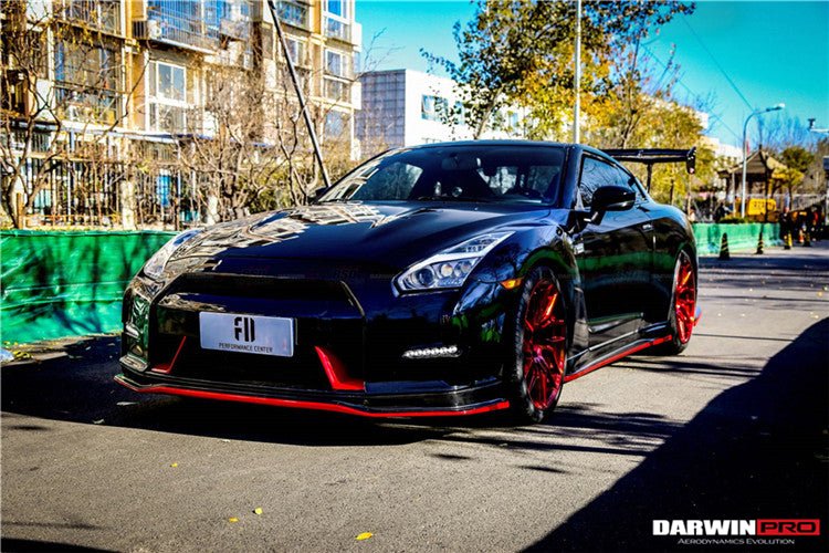 2008 - 2022 Nissan GTR R35 CBA DBA NSM Style Carbon Fiber Side Skirts