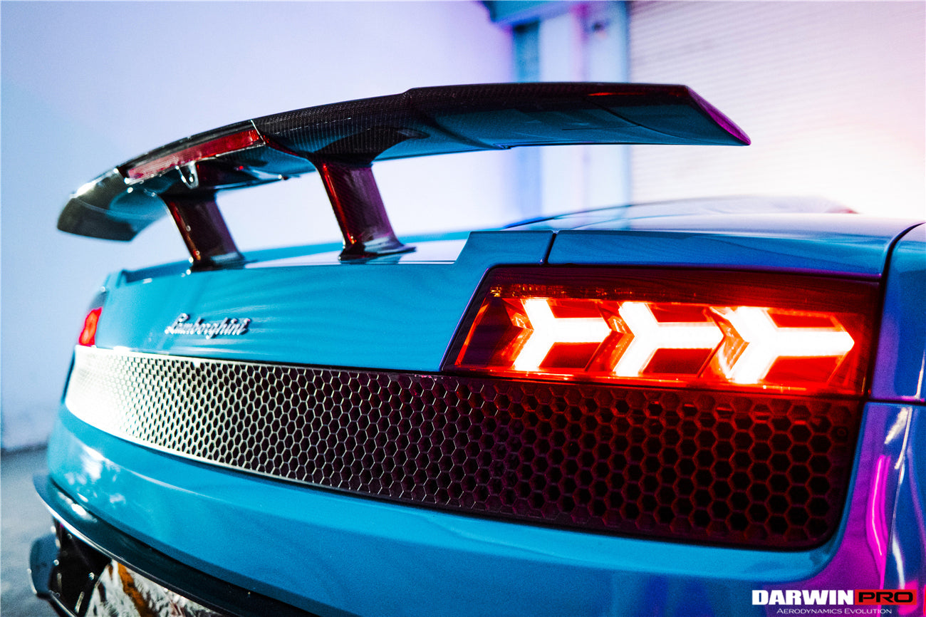 2004 - 2014 Lamborghini Gallardo LP570 Style Trunk Spoiler Wing
