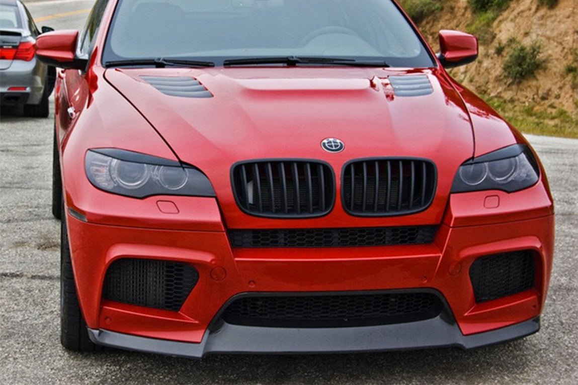 2009-2014 BMW E70 E71 X5M X6M VS Style Carbon Fiber Front Lip