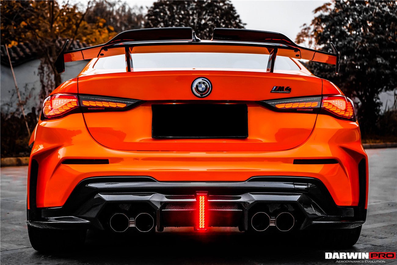 2021-2025 BMW M4 G82 & G83 BKSSII Style Rear Bumper with LED Light