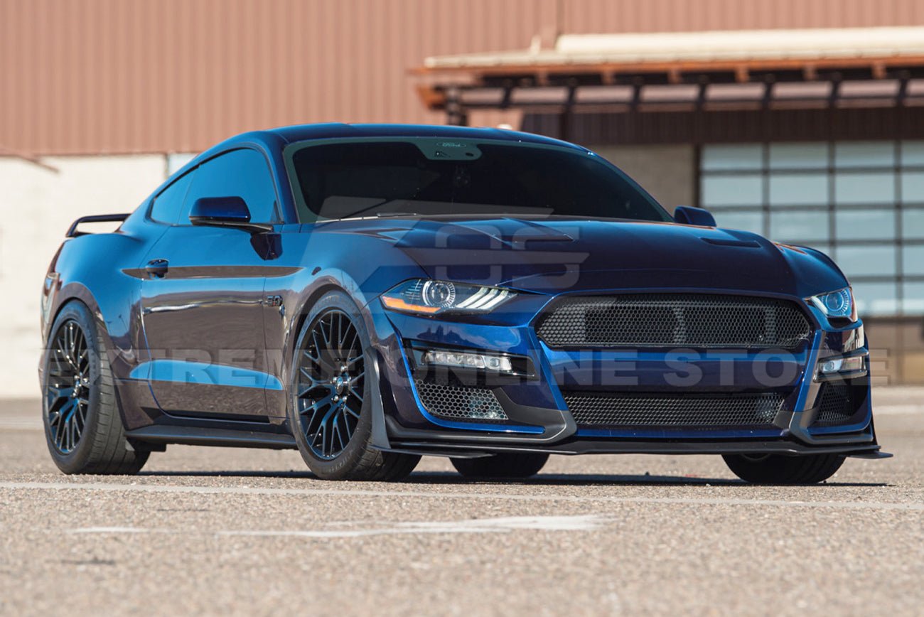 Ford Mustang S550 Facelift GT500 Style Front Bumper Conversion Kit 2018-2023