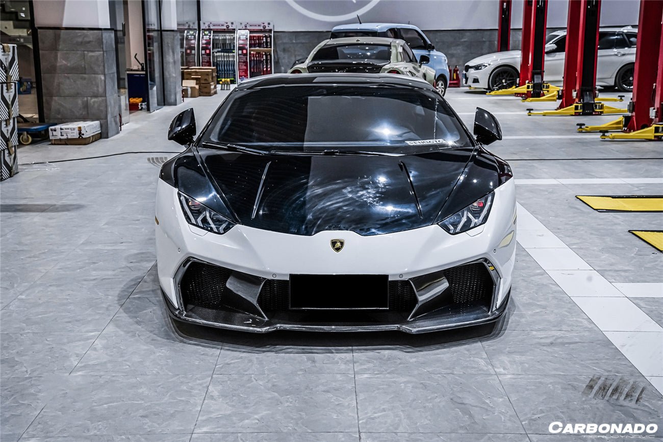 2015 - 2025 Lamborghini Huracan LP610 & LP580 & EVO & Tecnica VRS Style Front Bumper