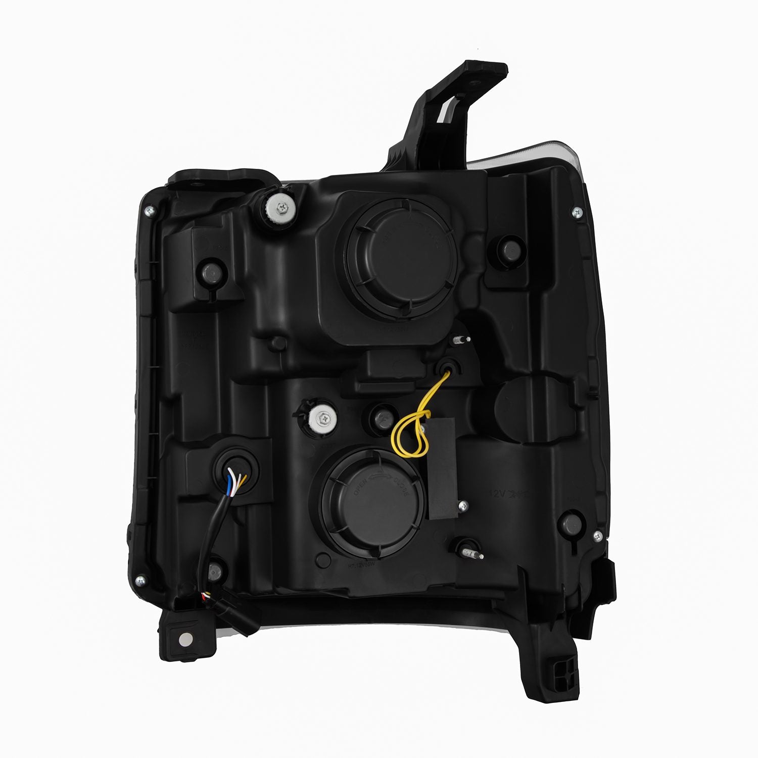 16-18 Chevrolet Silverado 1500 LUXX-Series LED Projector Headlights Chrome | AlphaRex