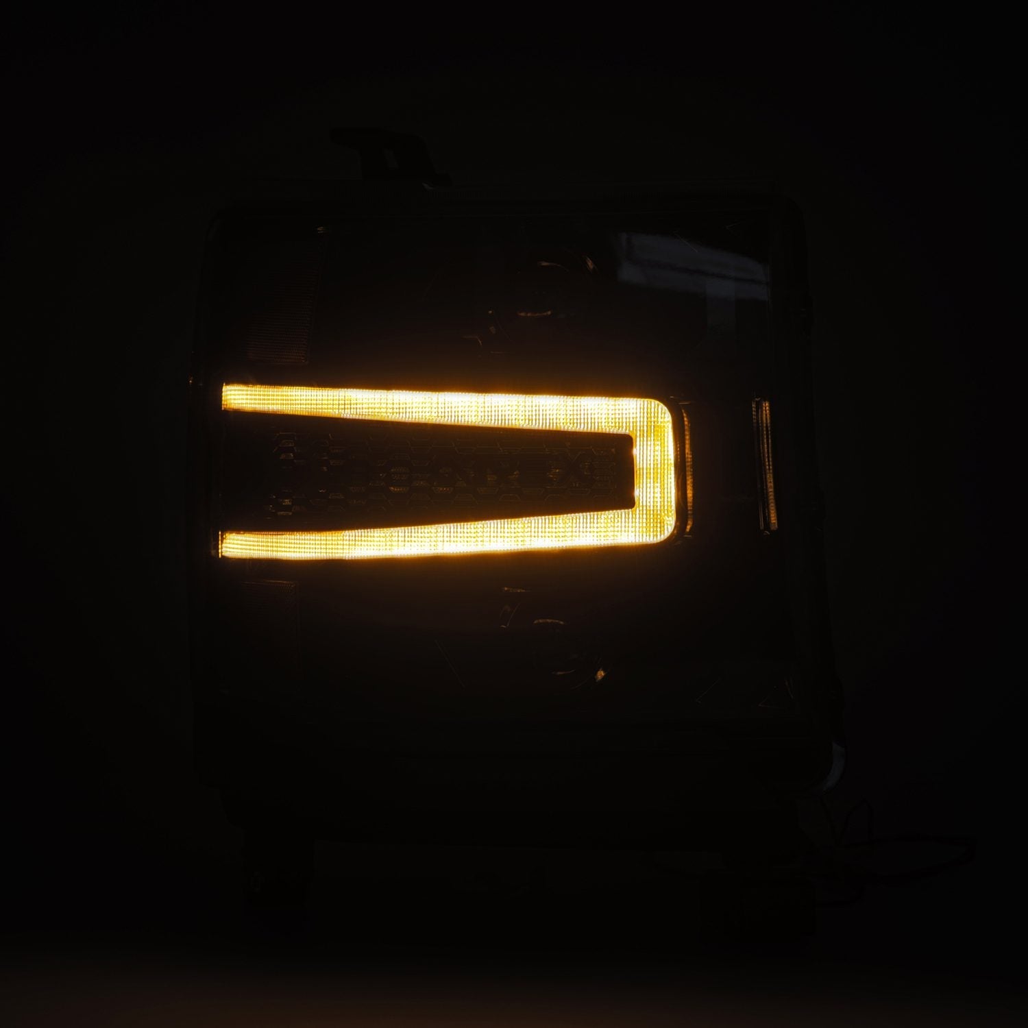 16-18 Chevrolet Silverado 1500 NOVA-Series LED Projector Headlights Alpha-Black | AlphaRex