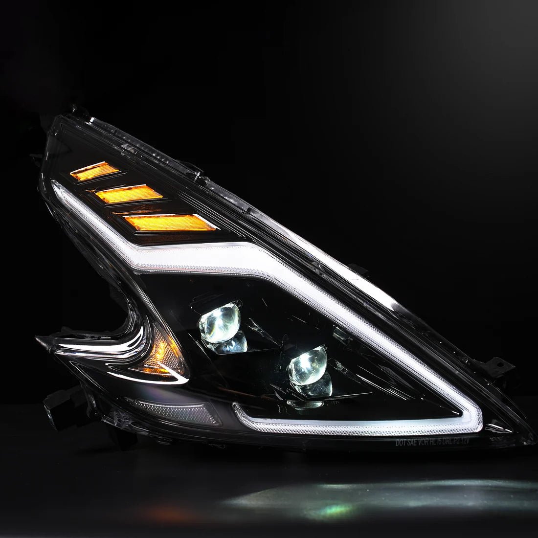 Nissan 370Z Fairlady Z Z34 RGB LED Headlights with App Control 2008-2020