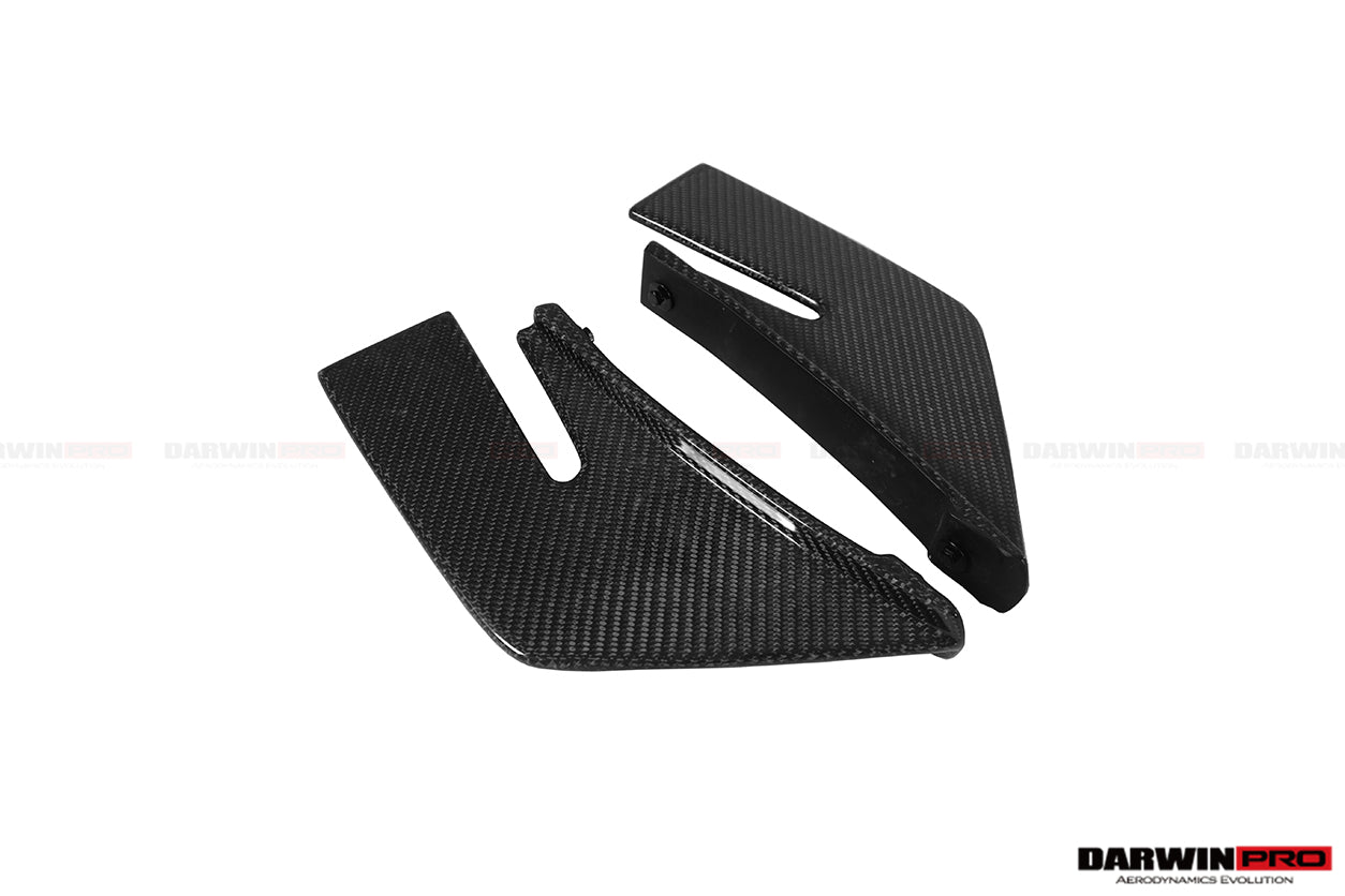2009 - 2014 Ferrari California BKSS Style Carbon Fiber Rear Diffuser Canards