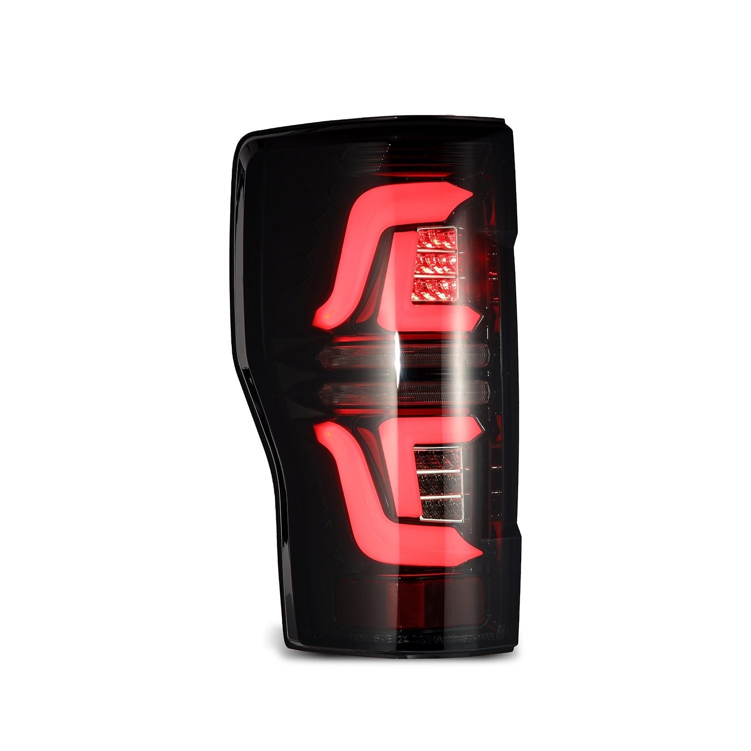 17-19 Ford Super Duty PRO-Series LED Tail Lights Jet Black | AlphaRex