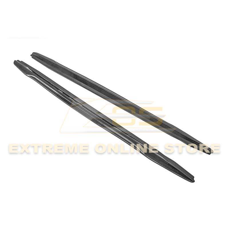 Cadillac ATS-V Carbon Fiber Front Splitter Side Skirts Kit 2016-2019