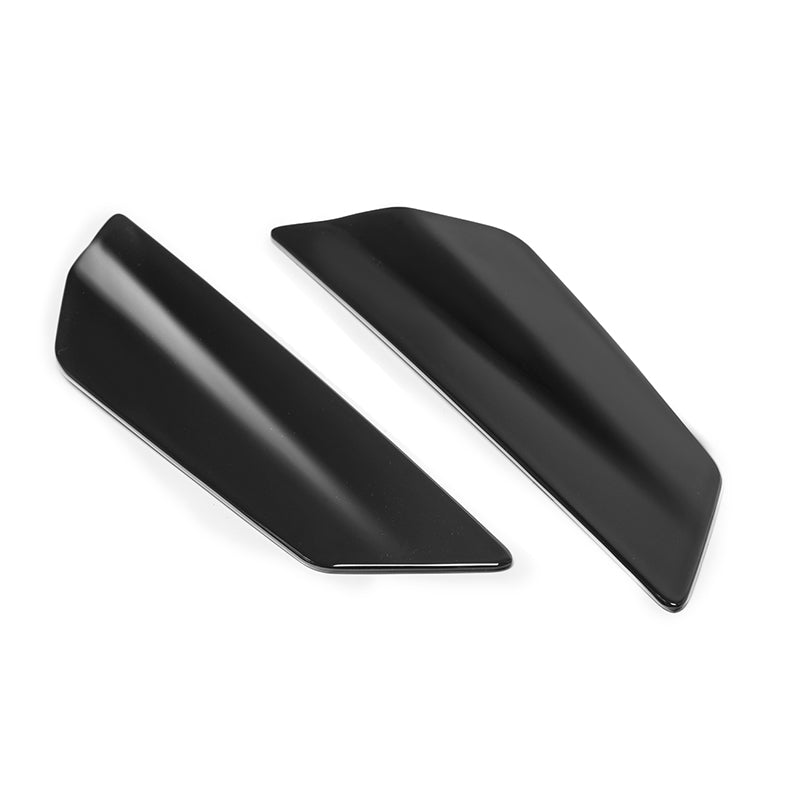 Chevrolet Camaro 6th Gen ZL1 1LE Style Gloss Black Carbon Fiber Rear Spoiler Side Winglets 2016-2024
