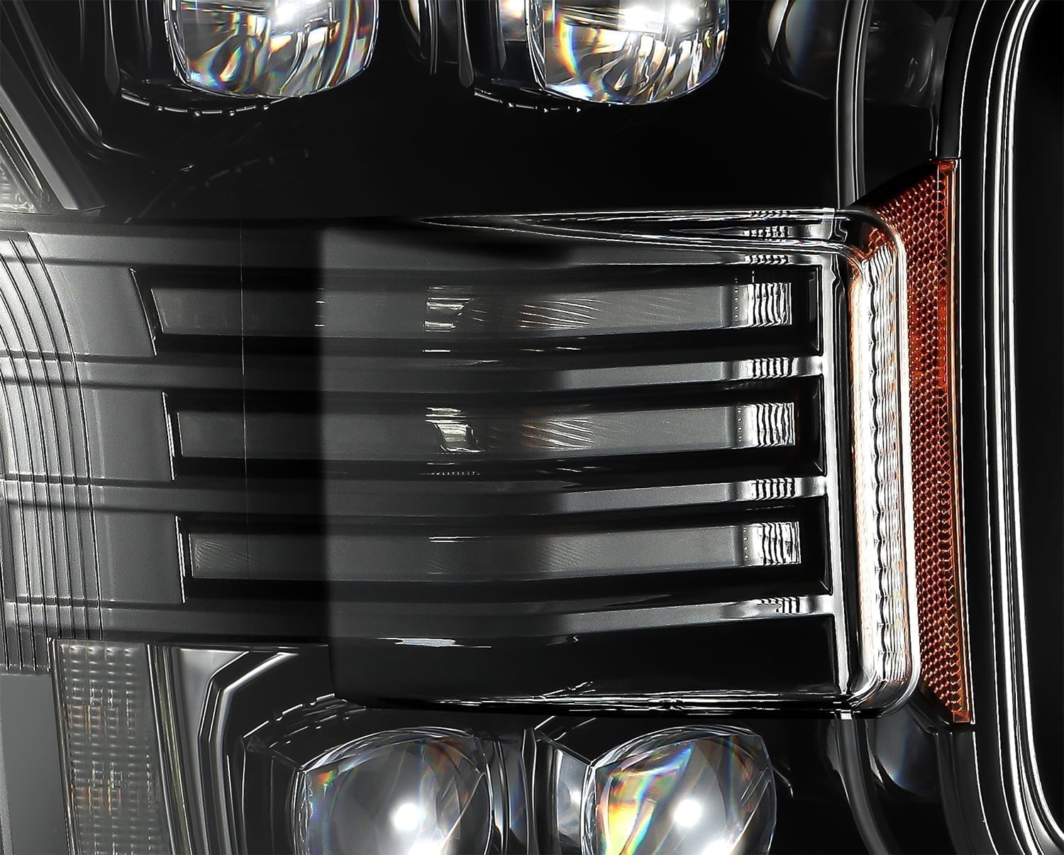 18-20 Ford F150 NOVA-Series LED Projector Headlights Alpha-Black | AlphaRex