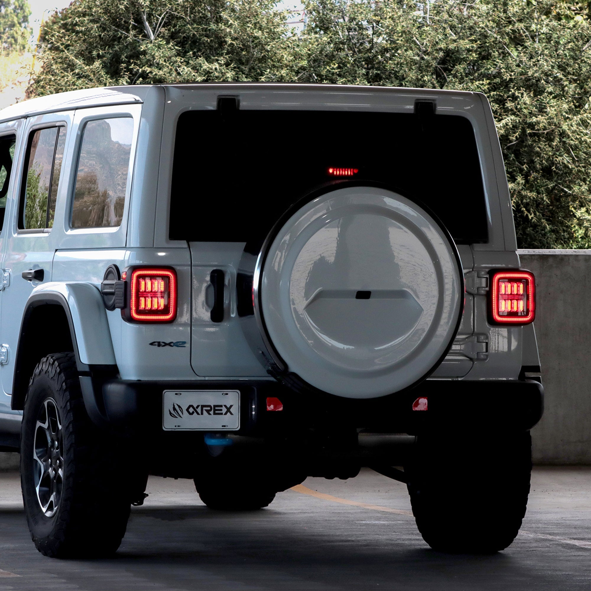 18-25 Jeep Wrangler JL NOVA-Series Prismatic LED Tail Lights Alpha-Black | AlphaRex