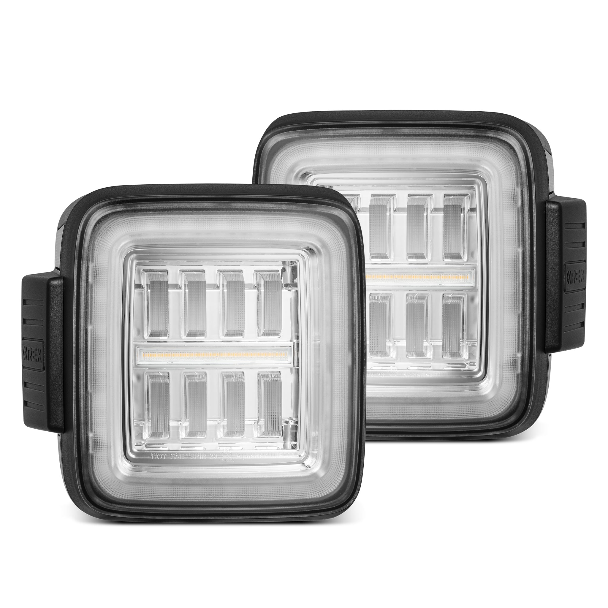 18-25 Jeep Wrangler JL NOVA-Series Prismatic LED Tail Lights Clear | AlphaRex