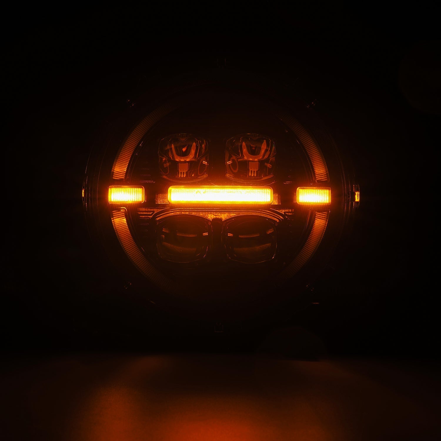 18-25 Jeep Wrangler JL/Gladiator JT NOVA-Series LED Projector Headlights Alpha-black | AlphaRex