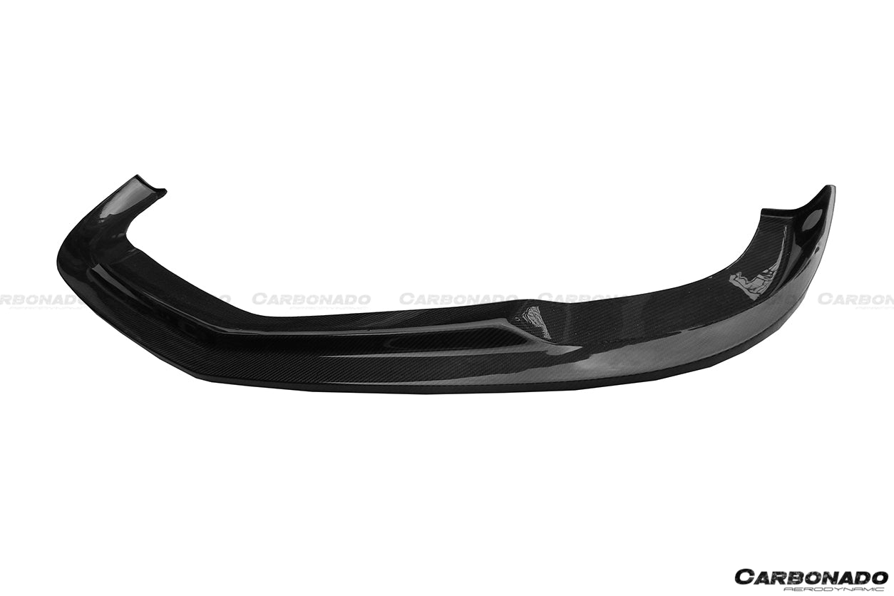 2008 - 2011 Mercedes Benz W204 C63 AMG AK Style Carbon Fiber Front Lip