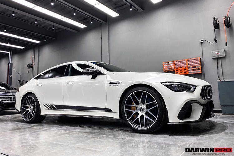 2019 - 2025 Mercedes Benz AMG GT63/S 4Door Coupe X290 Carbon Fiber Side Skirts