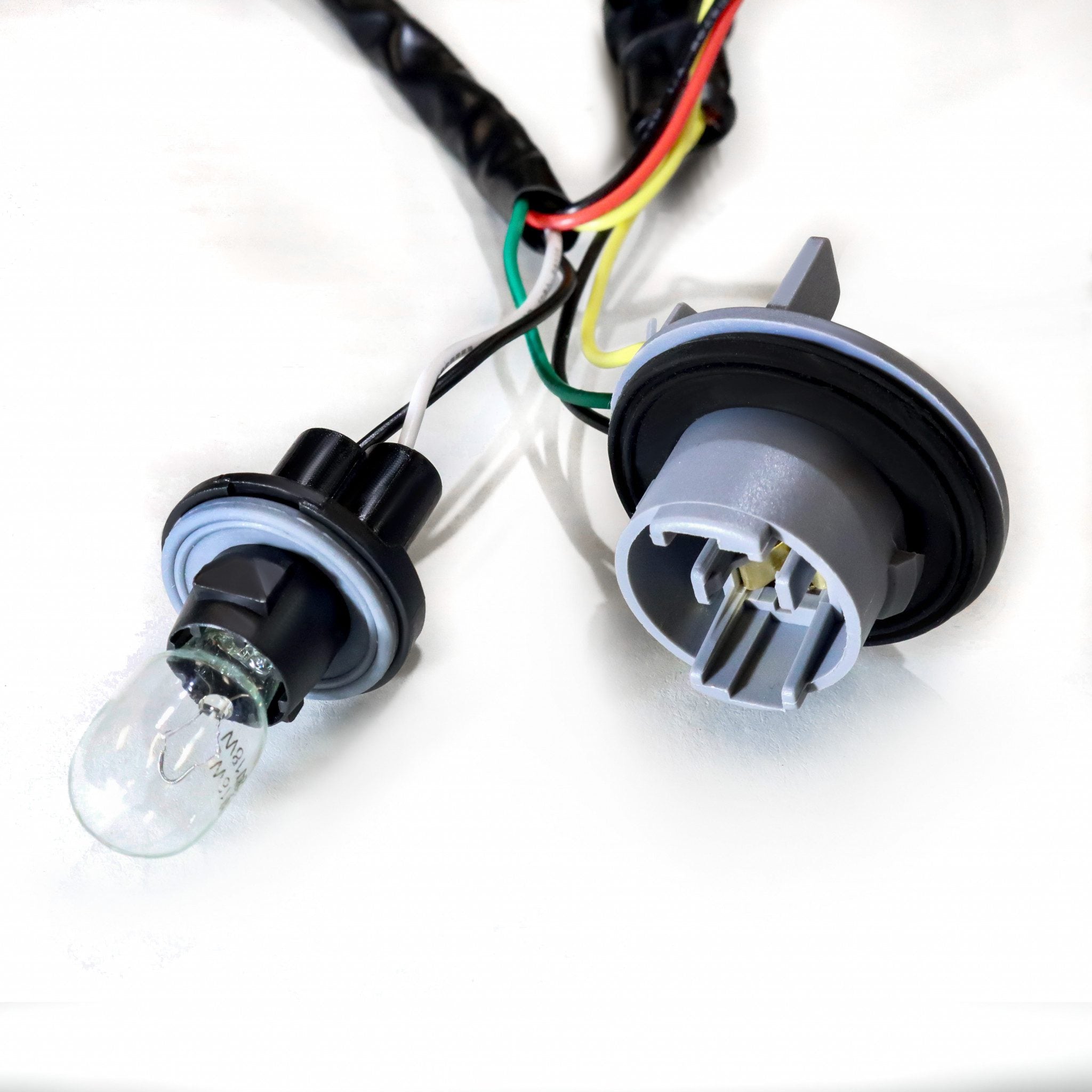 19-22 Ram 2500/3500 Stock Halogen Tail Lights To AlphaRex 09-18 Ram PRO-Series Tail lights Converters | AlphaRex