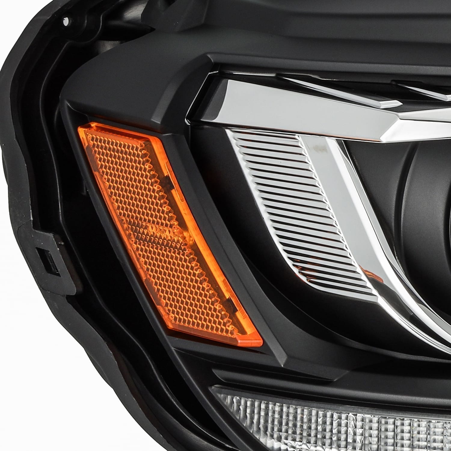 19-23 Ford Ranger LUXX-Series LED Projector Headlights Black | AlphaRex