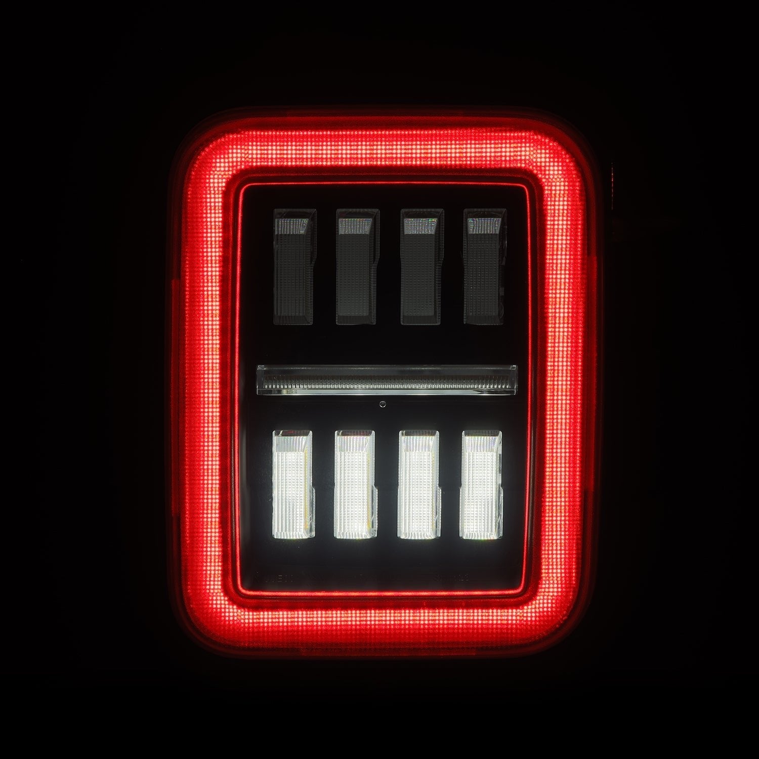 19-25 Jeep Gladiator JT NOVA-Series Prismatic LED Tail Lights Alpha-Black | AlphaRex