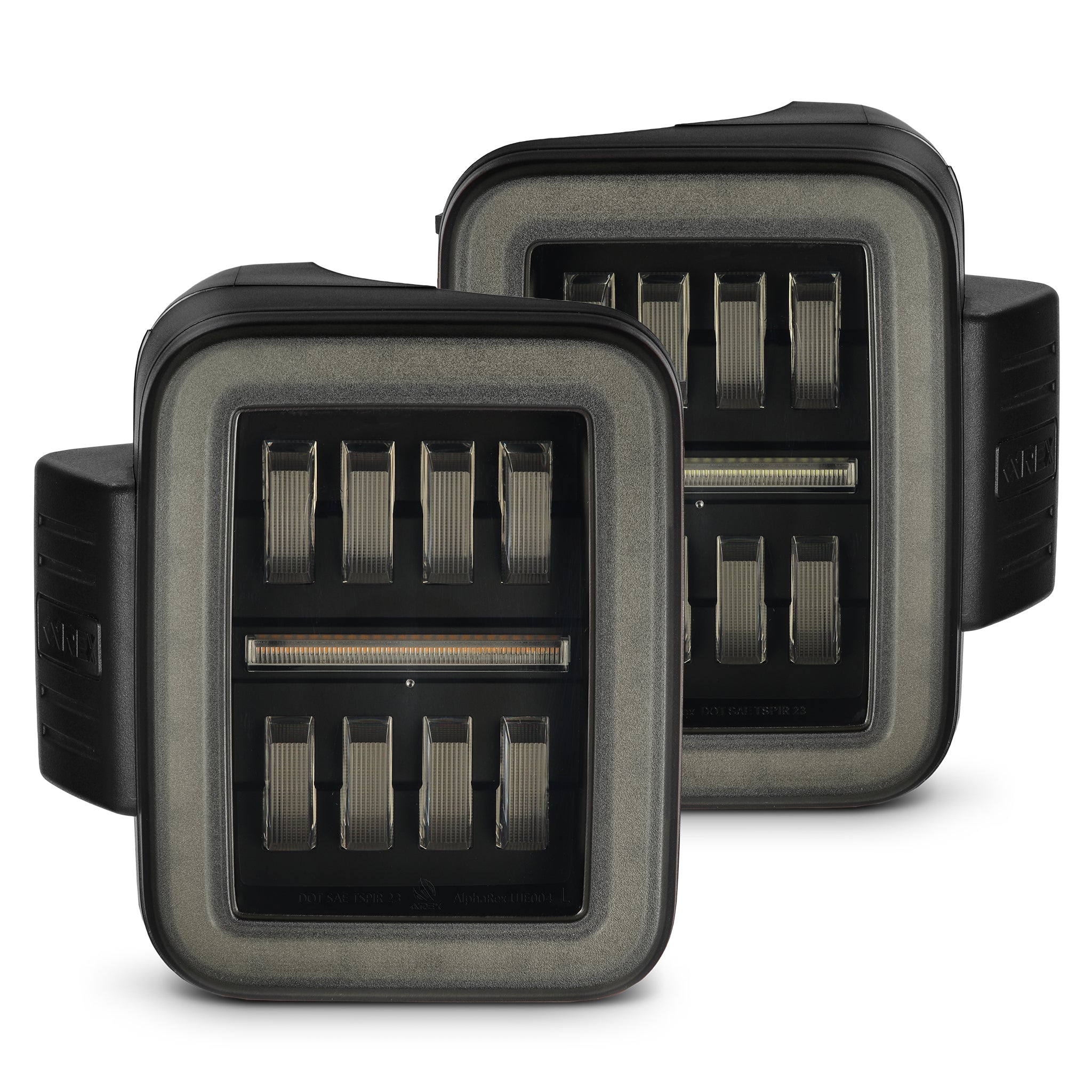 19-25 Jeep Gladiator JT NOVA-Series Prismatic LED Tail Lights Alpha-Black | AlphaRex