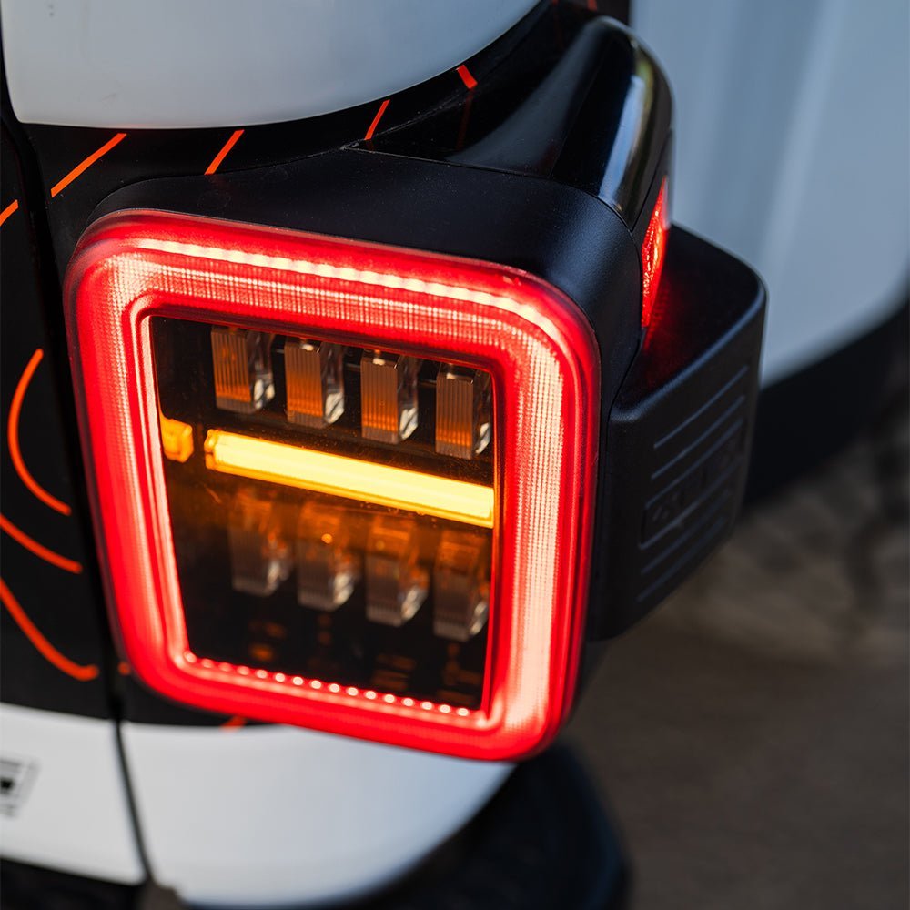 19-25 Jeep Gladiator JT NOVA-Series Prismatic LED Tail Lights Chrome | AlphaRex