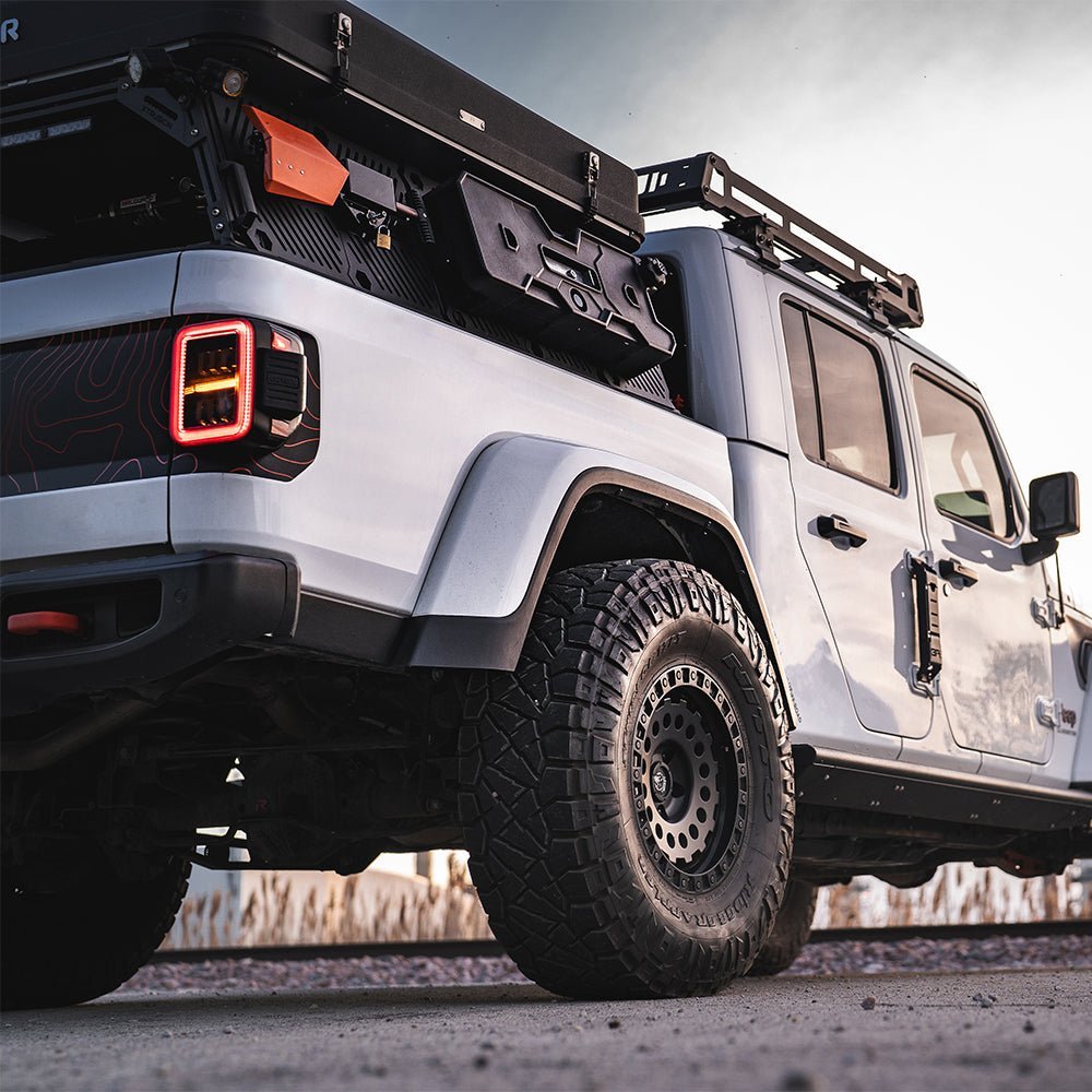 19-25 Jeep Gladiator JT NOVA-Series Prismatic LED Tail Lights Chrome | AlphaRex