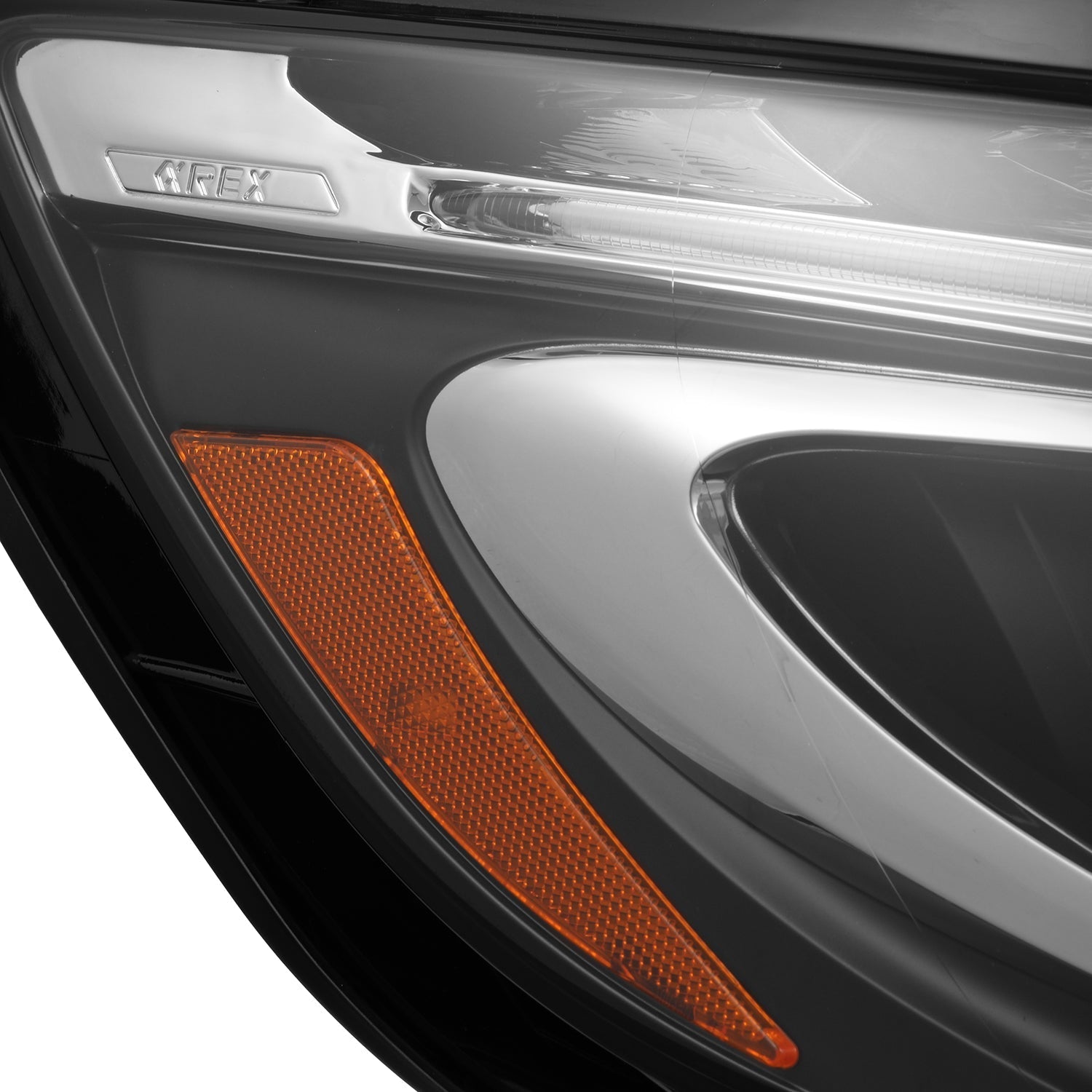 19-25 Mercedes-Benz Sprinter LUXX-Series LED Projector Headlights Black | AlphaRex