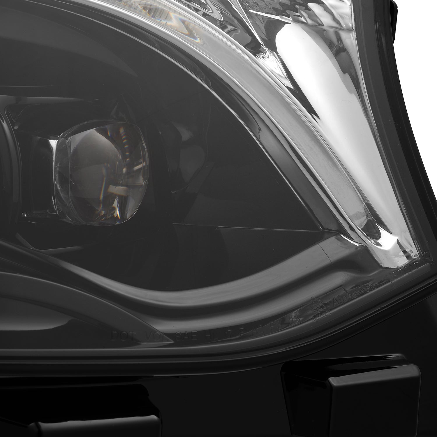 19-25 Mercedes-Benz Sprinter NOVA-Series LED Projector Headlights Alpha-Black | AlphaRex