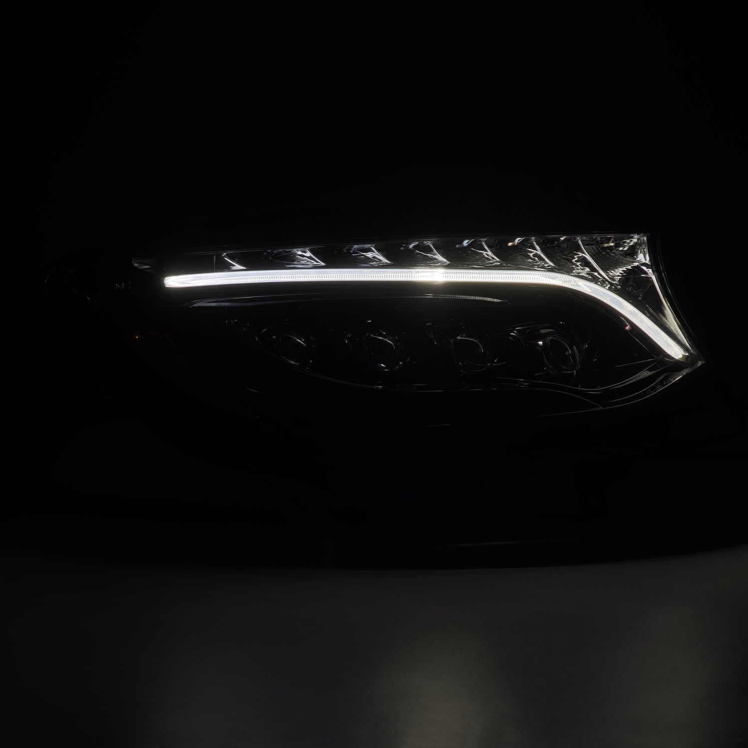 19-25 Mercedes-Benz Sprinter NOVA-Series LED Projector Headlights Alpha-Black | AlphaRex