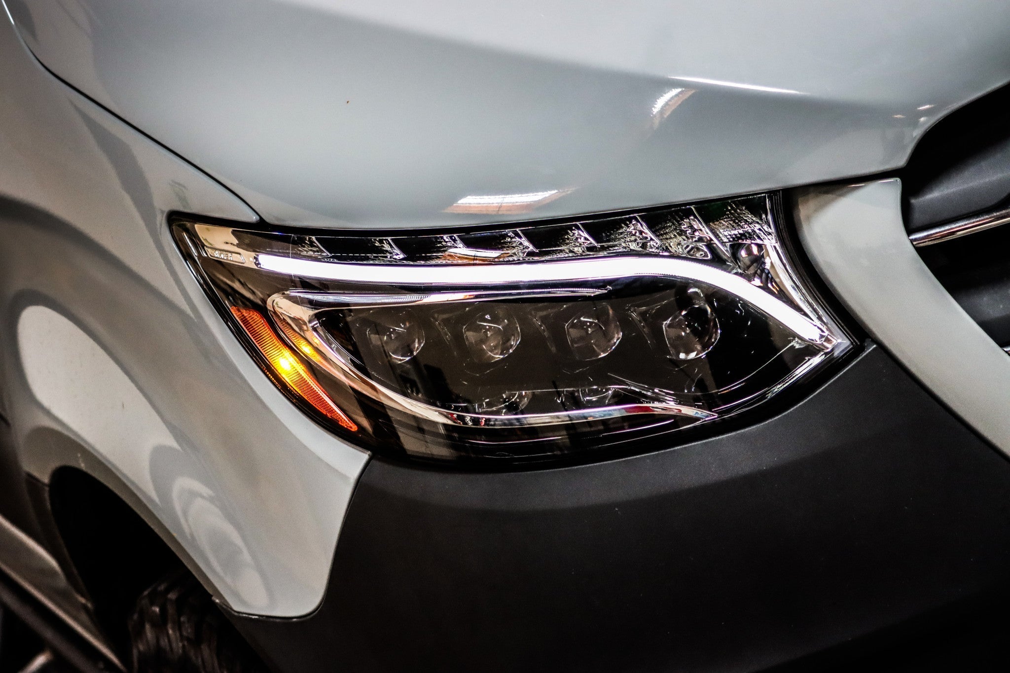 19-25 Mercedes-Benz Sprinter NOVA-Series LED Projector Headlights Black | AlphaRex