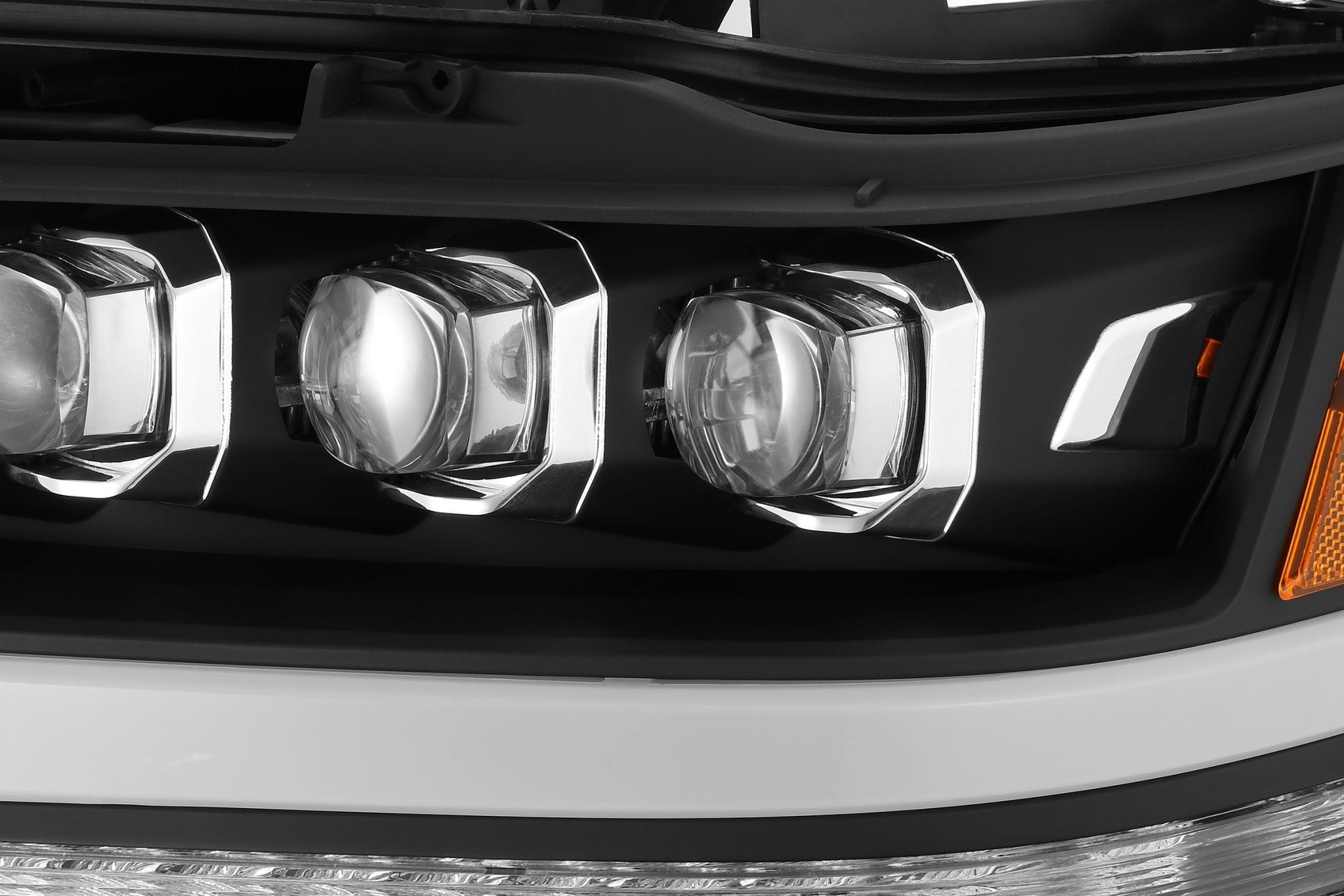 19-24 Ram 1500 NOVA-Series LED Projector Headlights Black | AlphaRex