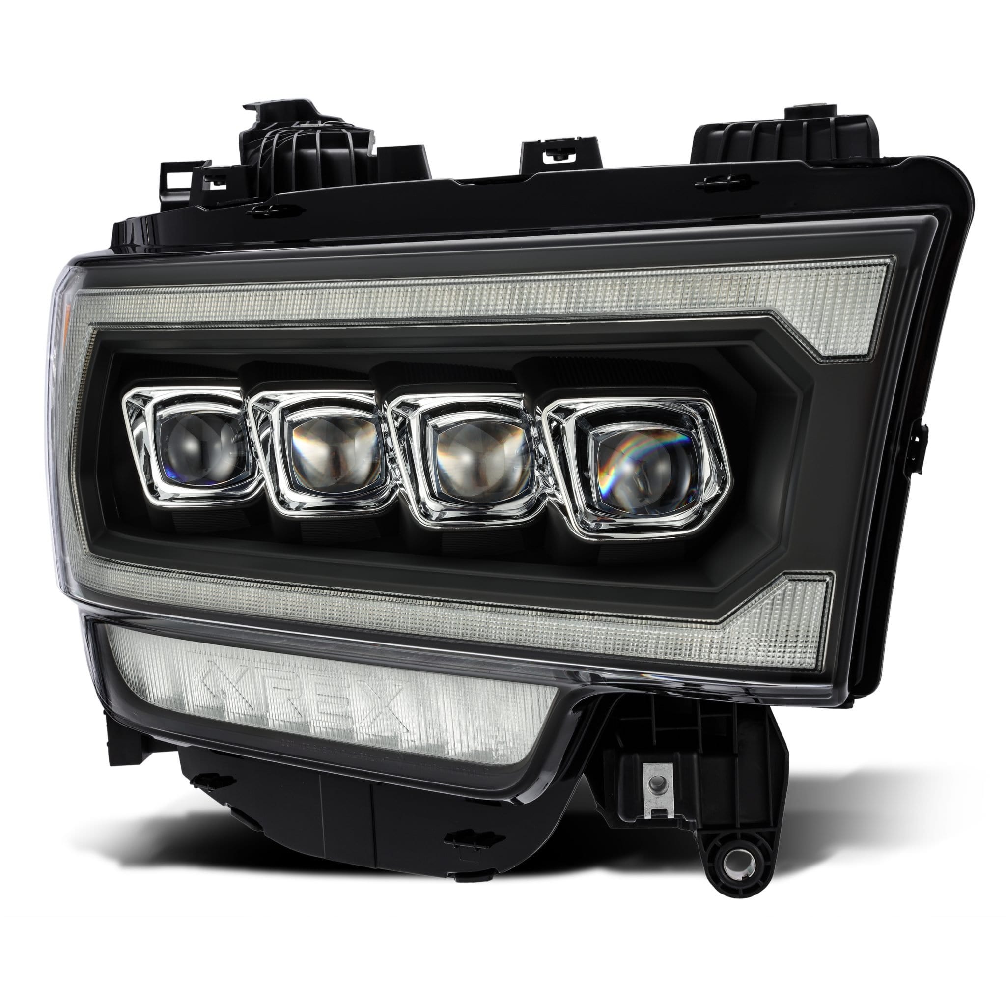 19-24 Ram 2500/3500/4500/5500 NOVA-Series LED Projector Headlights Black | AlphaRex