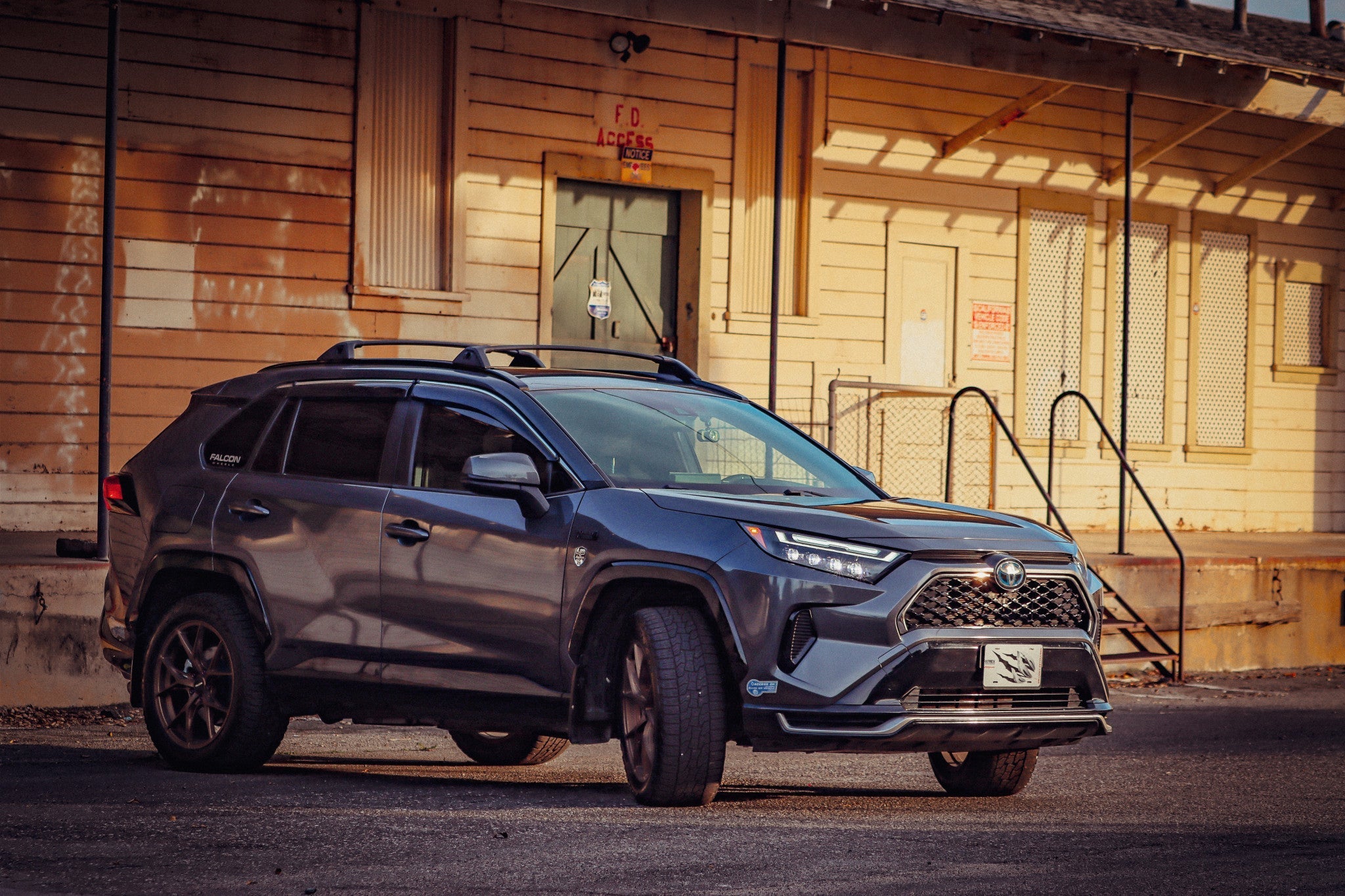 19-25 Toyota RAV4 (High Trim) NOVA-Series LED Projector Headlights Black | AlphaRex