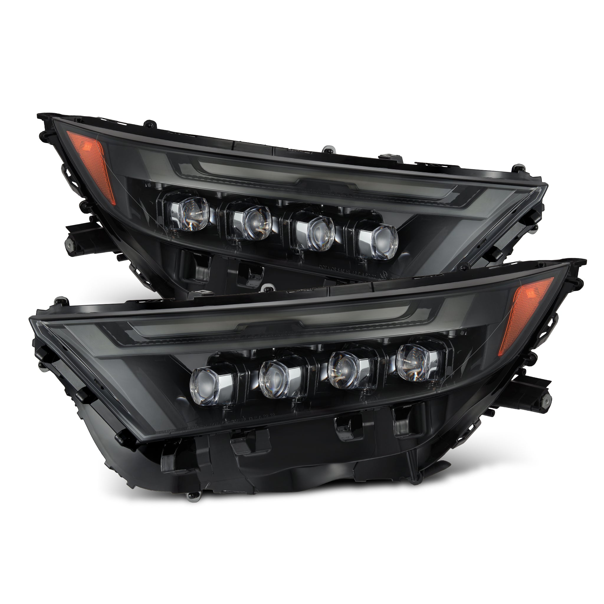 19-25 Toyota RAV4 (Low Trim) NOVA-Series LED Projector Headlights Alpha-Black | AlphaRex