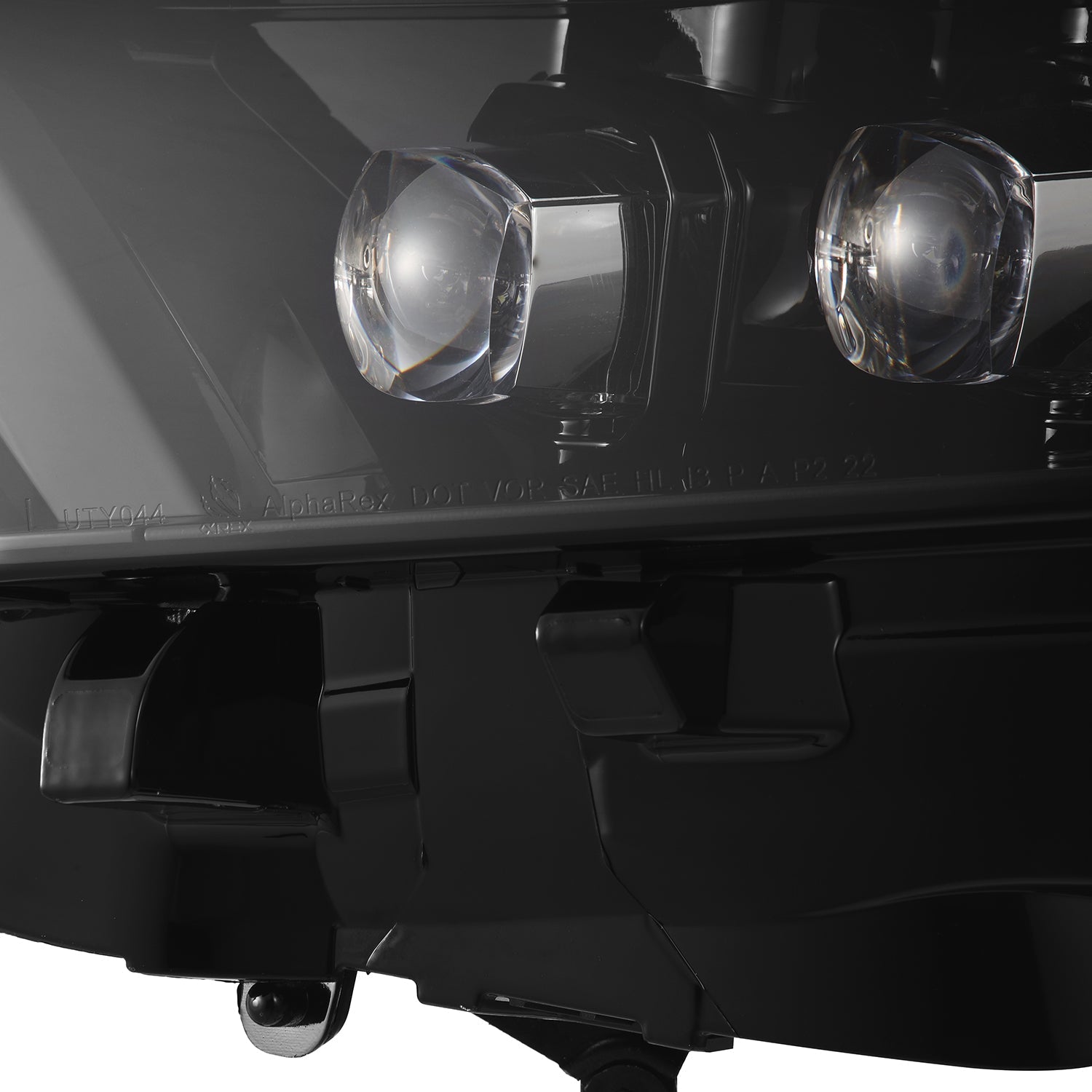 19-25 Toyota RAV4 (Low Trim) NOVA-Series LED Projector Headlights Alpha-Black | AlphaRex