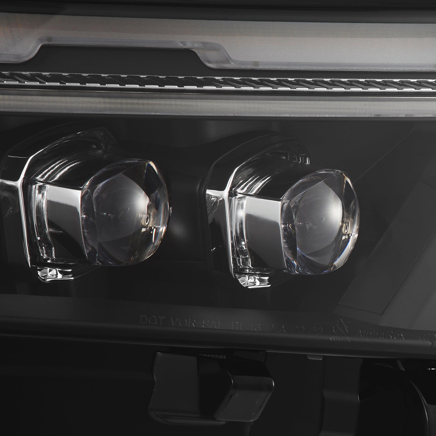 19-25 Toyota RAV4 (Low Trim) NOVA-Series LED Projector Headlights Black | AlphaRex