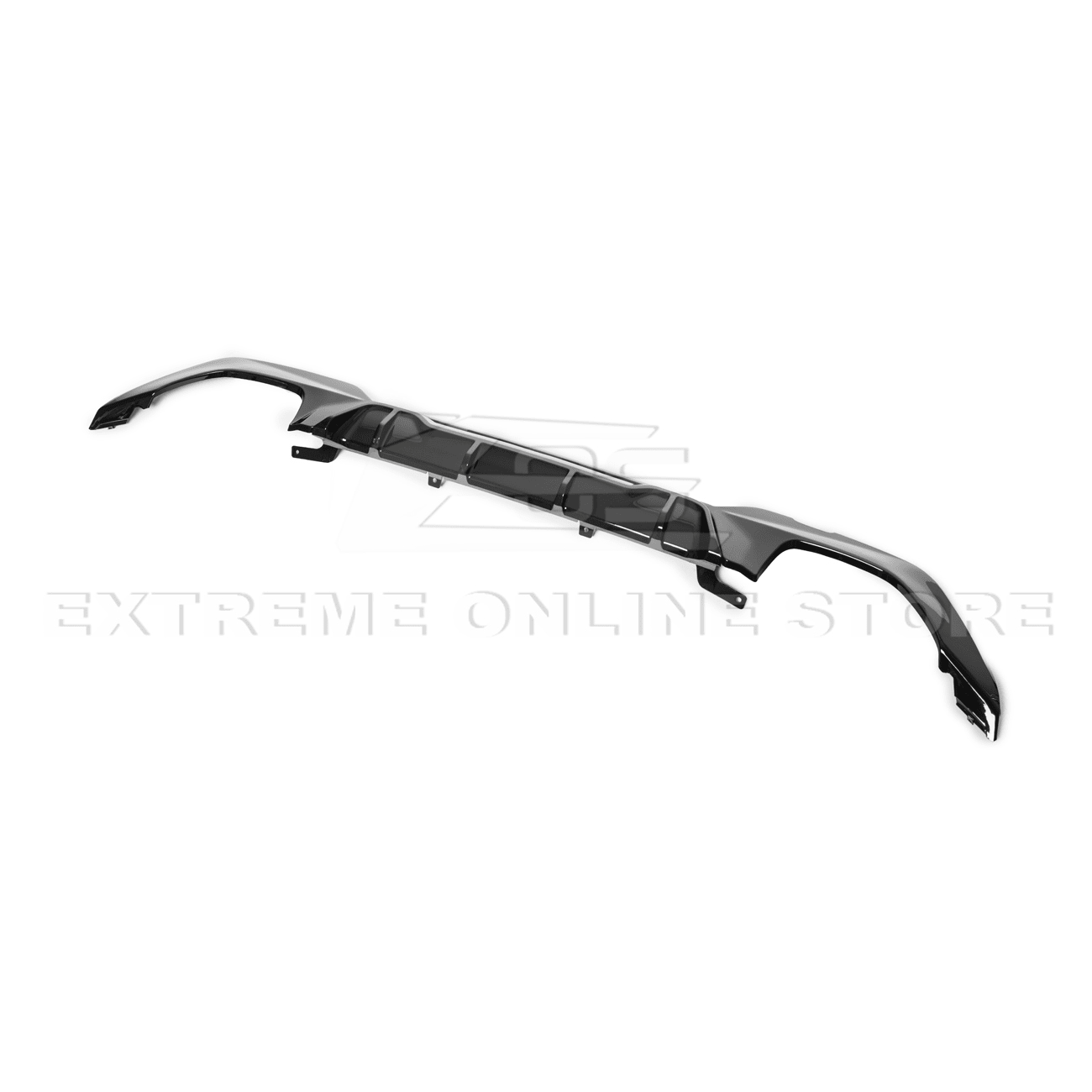 BMW G20 M340i M Performance Style Gloss Black Rear Bumper Lower Diffuser 2019-Up