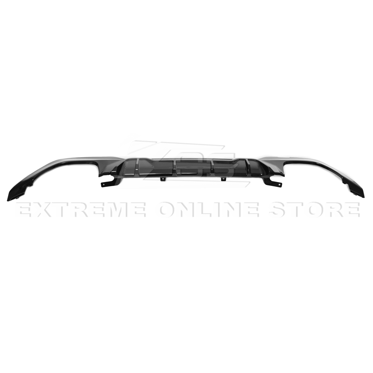 BMW G20 M340i M Performance Style Gloss Black Rear Bumper Lower Diffuser 2019-Up