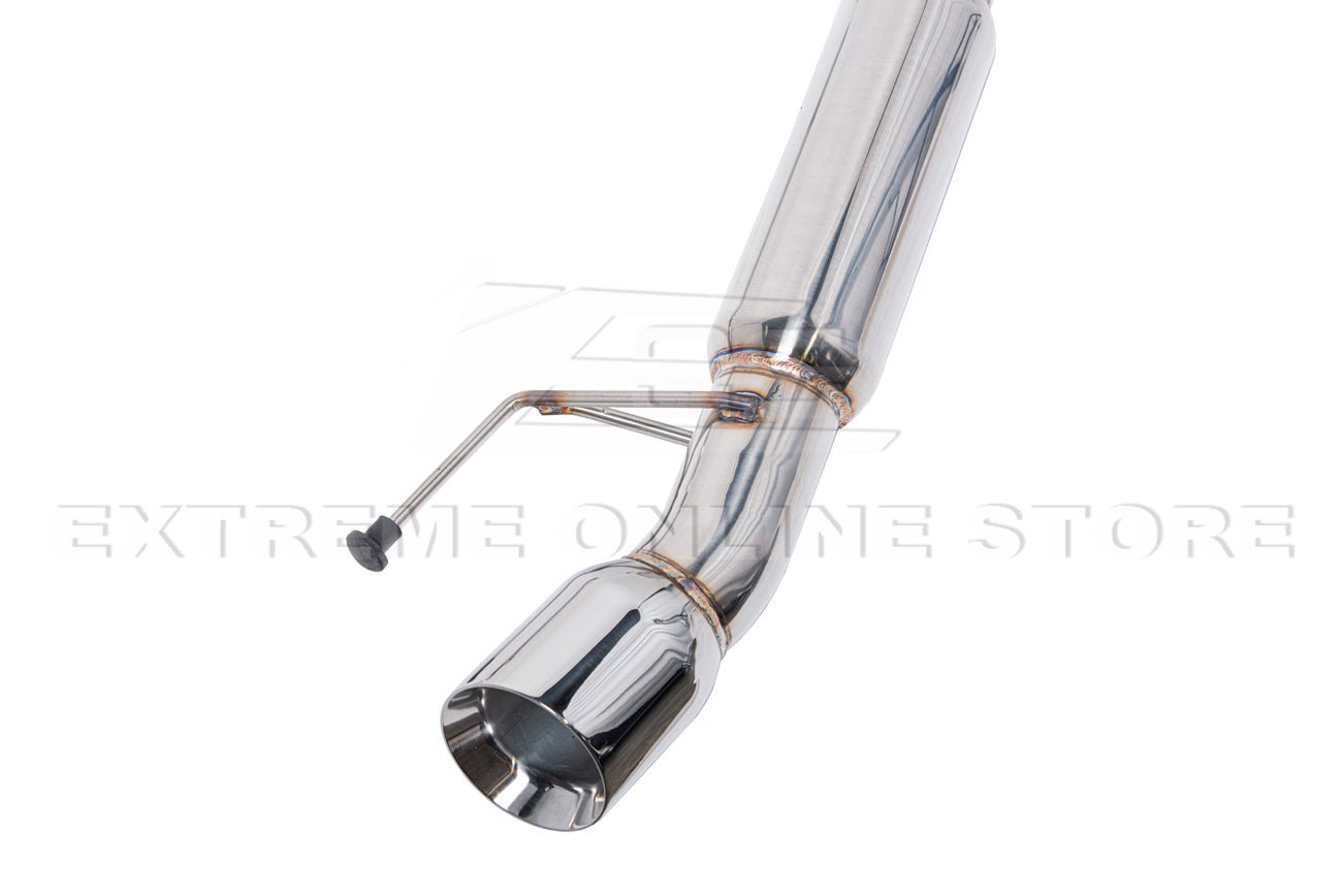 Ford Mustang S550 Axle Back Exhaust System Extreme Muffler 4 Inch Tips 2015-2023