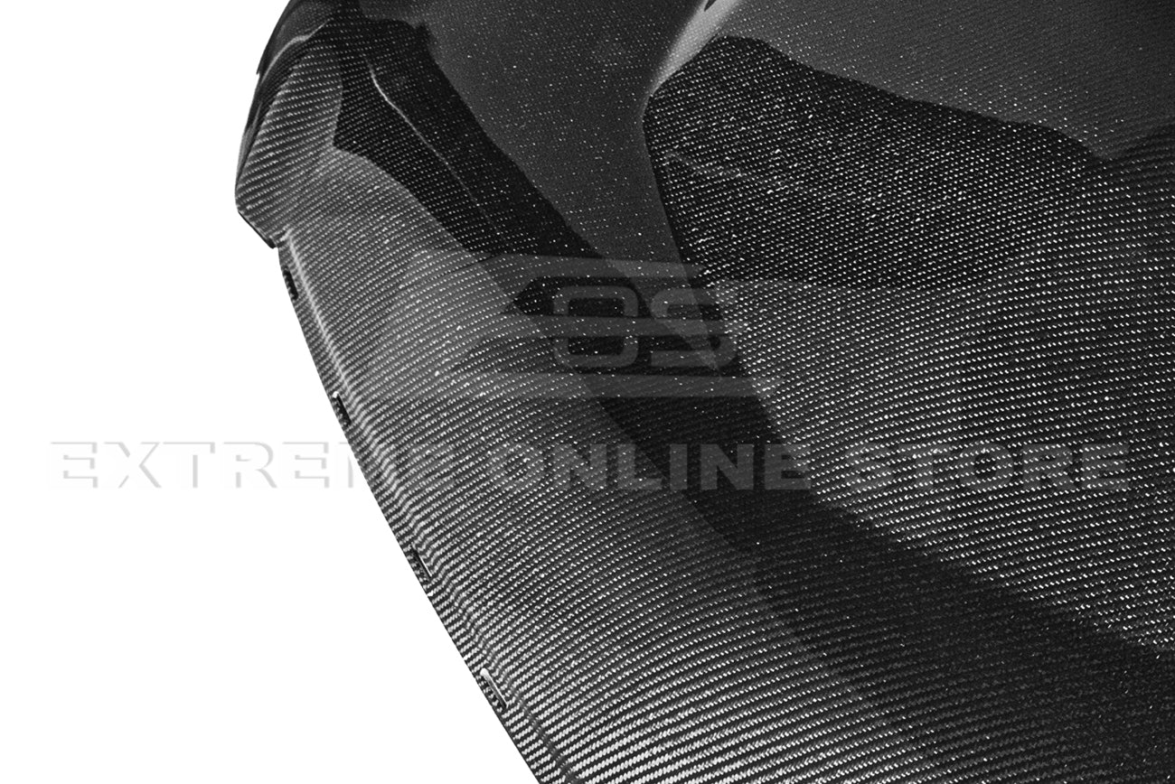 Cadillac CTS-V GMX322 Carbon Fiber Vented Front Hood 2009-2015