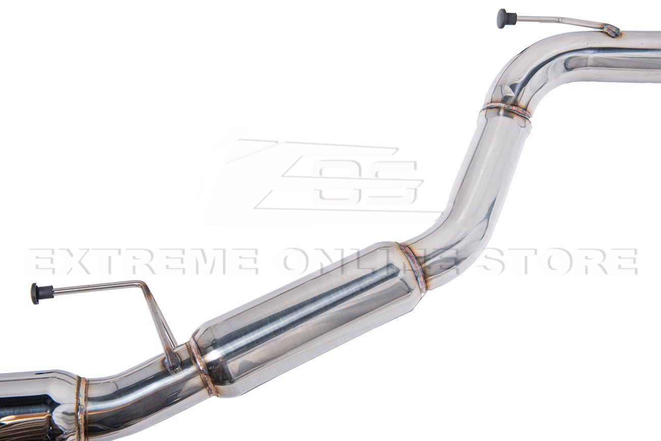 Ford Mustang S550 Axle Back Exhaust System Extreme Muffler 4 Inch Tips 2015-2023