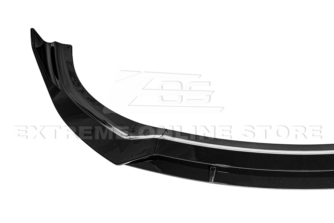 Dodge Charger LD SRT Widebody Performance Style Matte Gloss Black Front Lip Splitter 2020-Up