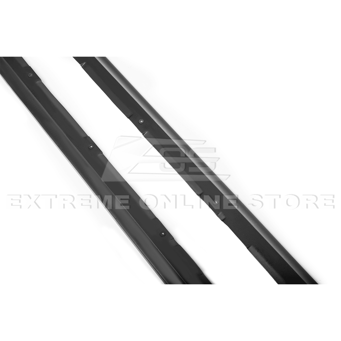 Subaru WRX STI VA CS Version 2 Carbon Fiber Primer Black Side Skirts Rocker Panels 2015-2021