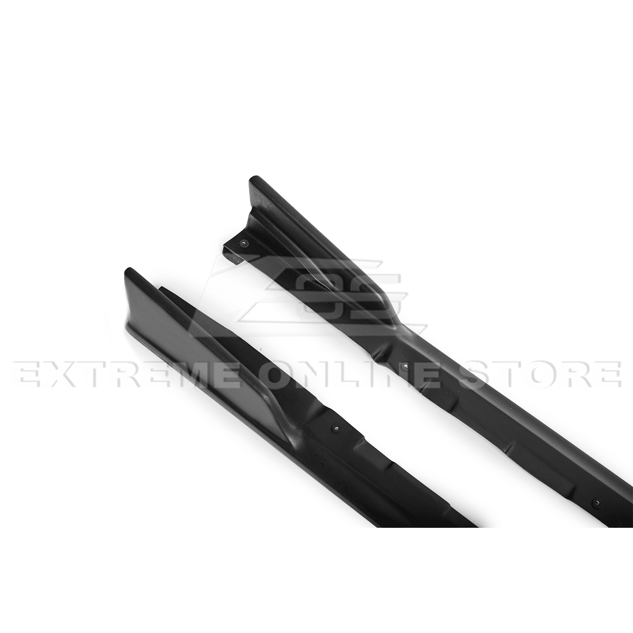 Subaru WRX STI VA CS Version 2 Carbon Fiber Primer Black Side Skirts Rocker Panels 2015-2021