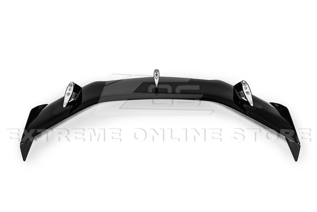 Chevrolet Camaro 6th Gen ZL1 1LE Style Gloss Black Carbon Fiber High Wing Rear Trunk Spoiler 2016-2024